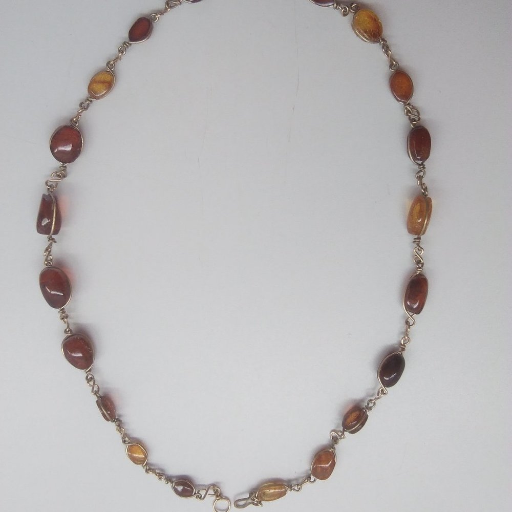 Shades of Amber Necklace